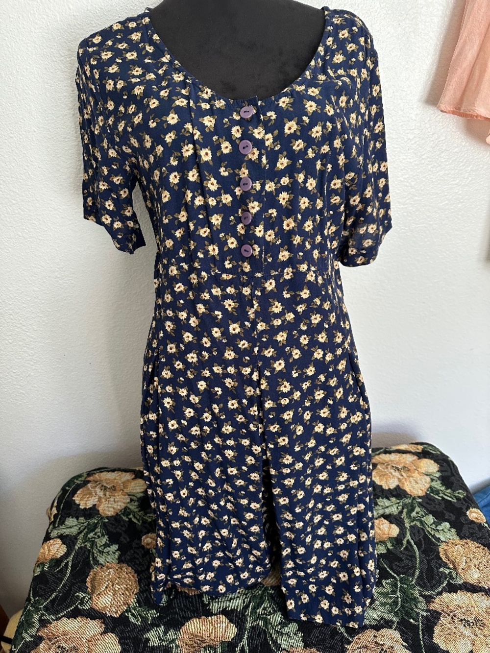 Vintage ditzy flower jumper by Express